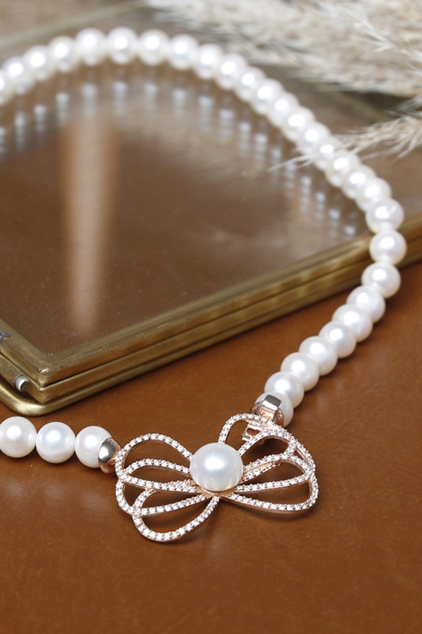Gold Inci Kolye Classic Serisi 902