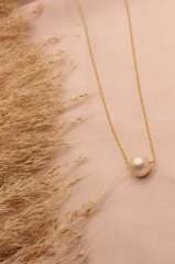 Gold İnci Kolye Joy Serisi 102