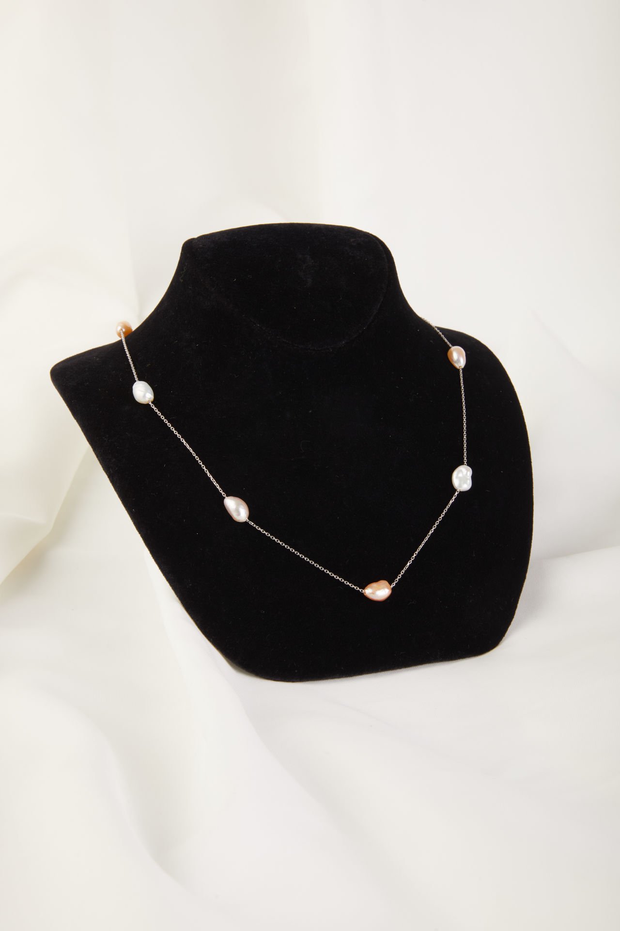 Silver İnci Kolye Joy Serisi 481